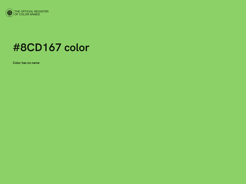 #8CD167 color image