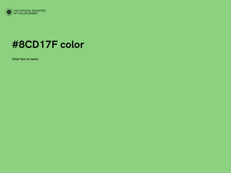 #8CD17F color image