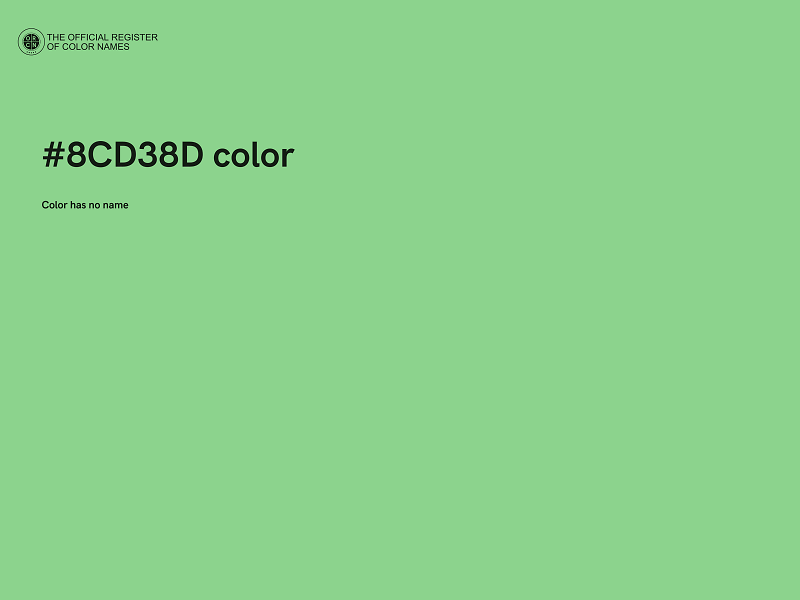 #8CD38D color image