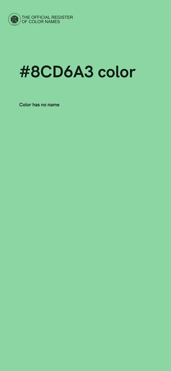 #8CD6A3 color image