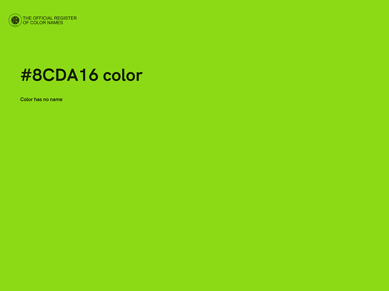 #8CDA16 color image