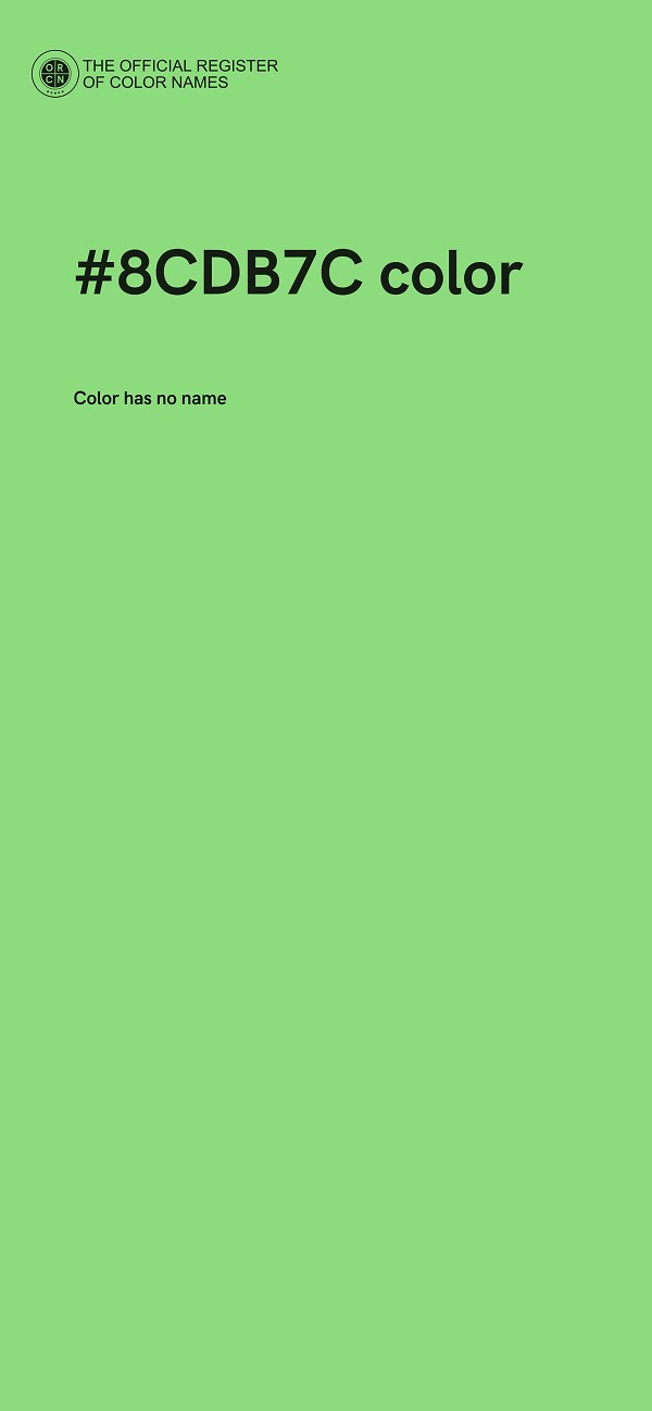 #8CDB7C color image
