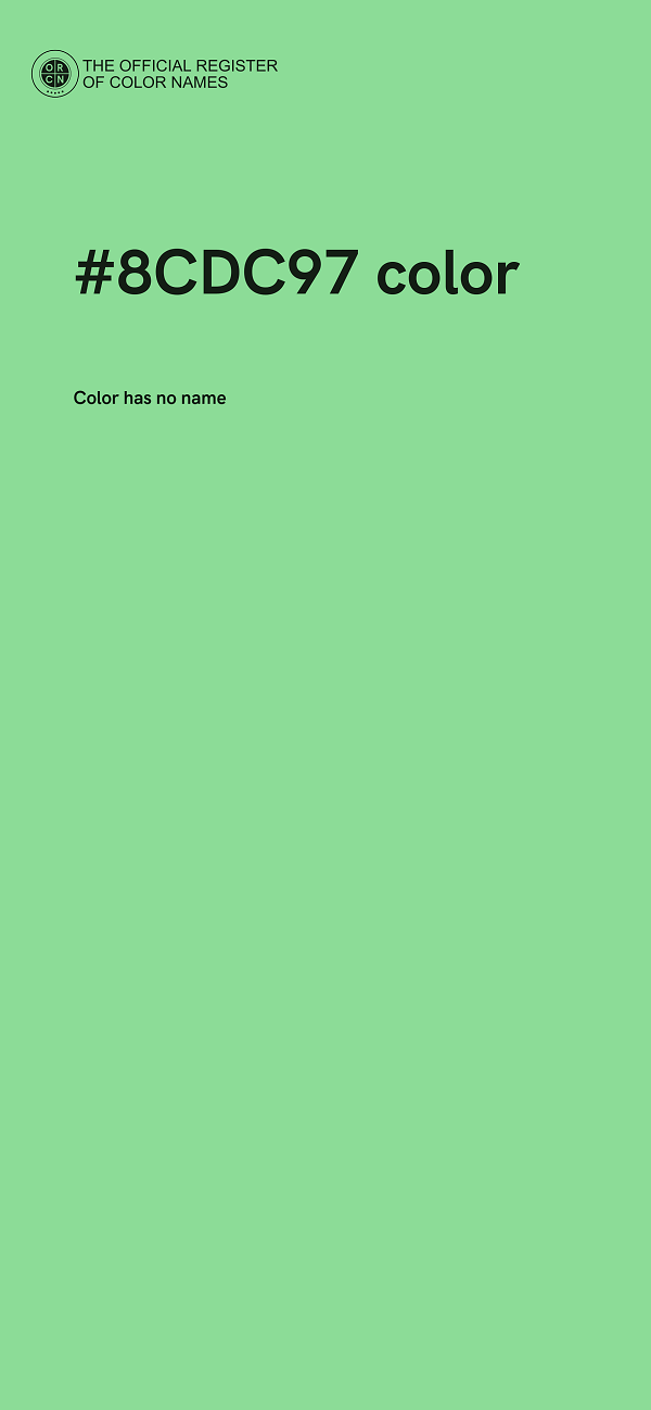 #8CDC97 color image