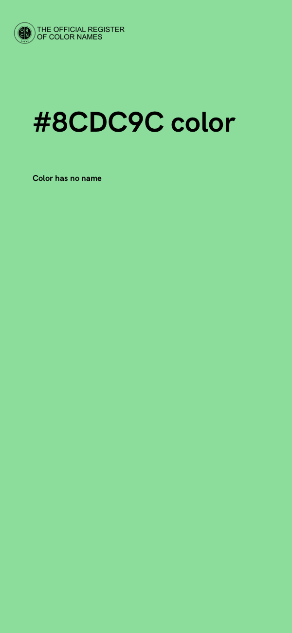 #8CDC9C color image