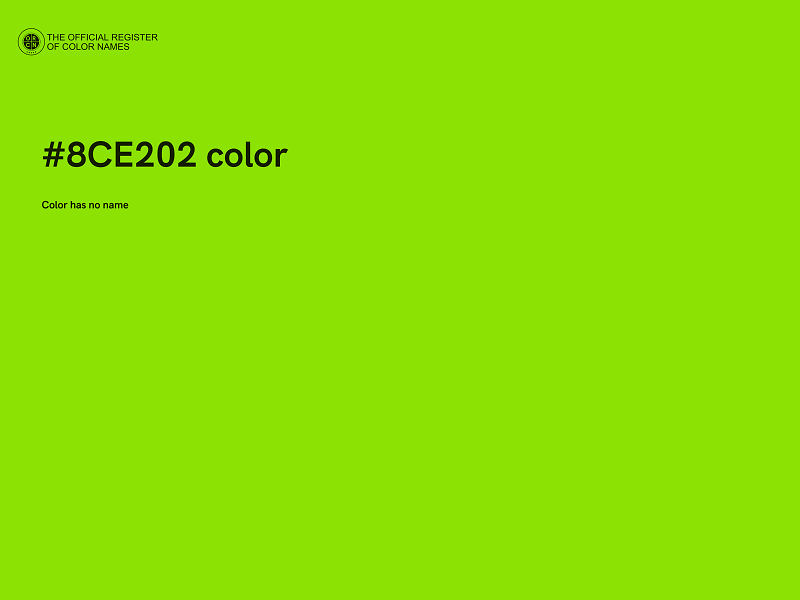 #8CE202 color image