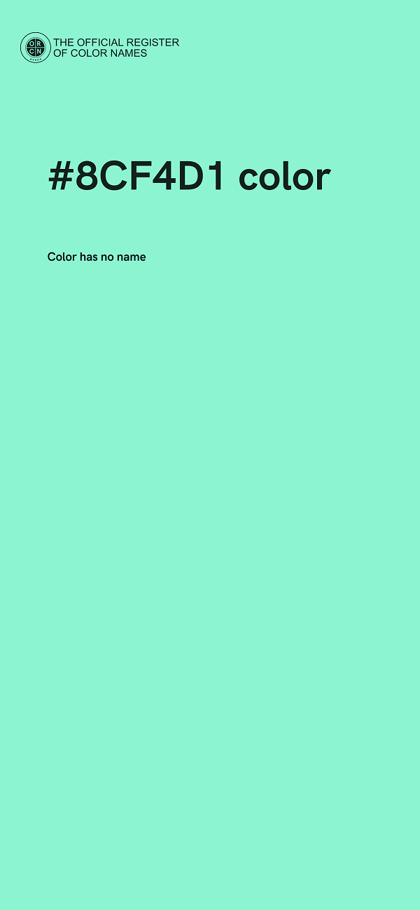 #8CF4D1 color image