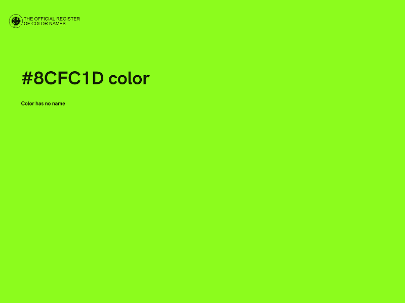 #8CFC1D color image