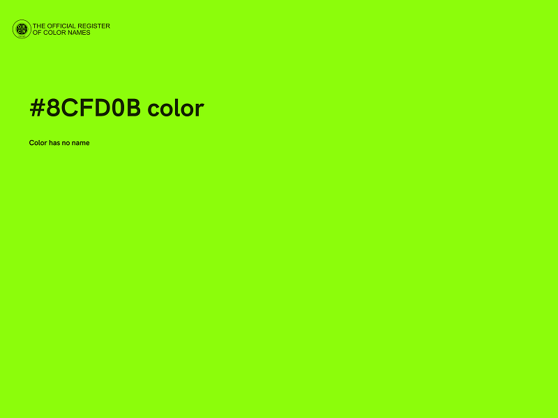 #8CFD0B color image