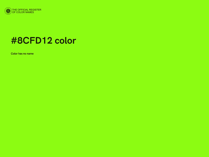 #8CFD12 color image