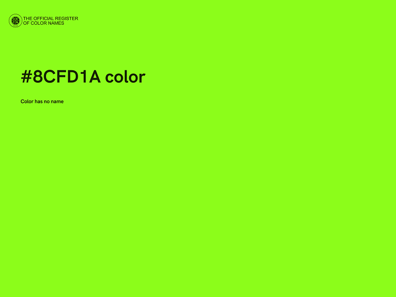 #8CFD1A color image