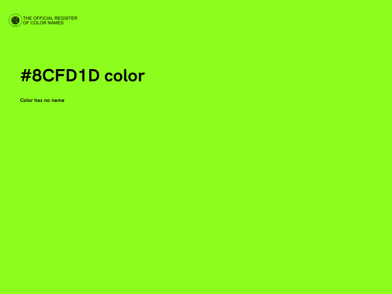 #8CFD1D color image