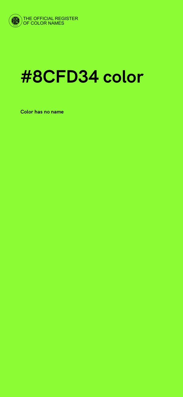 #8CFD34 color image