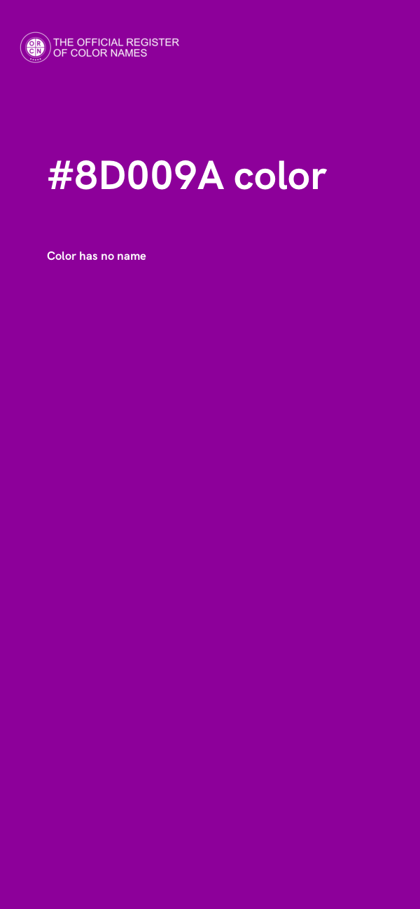 #8D009A color image