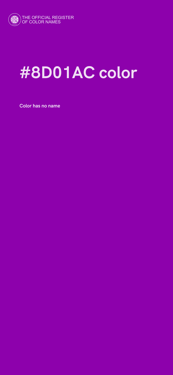 #8D01AC color image