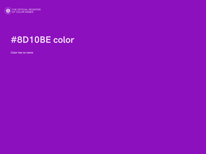 #8D10BE color image