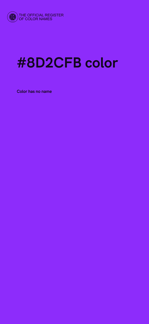 #8D2CFB color image