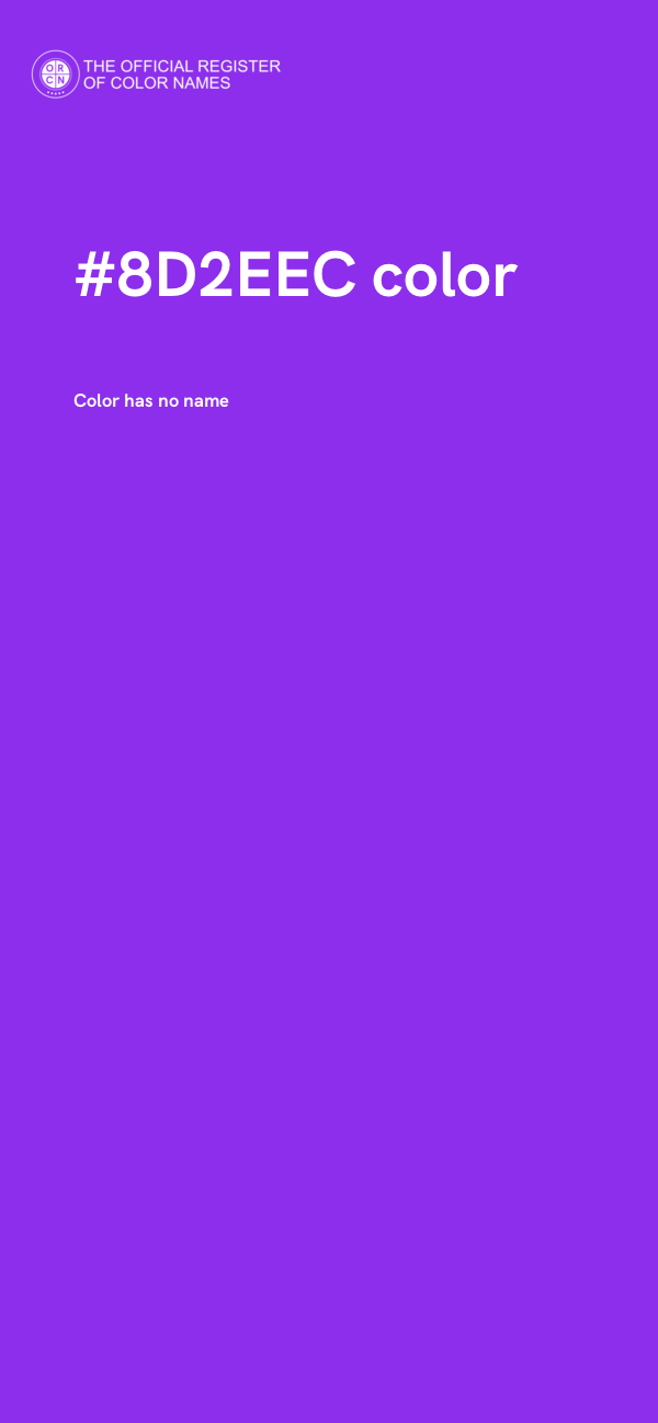 #8D2EEC color image