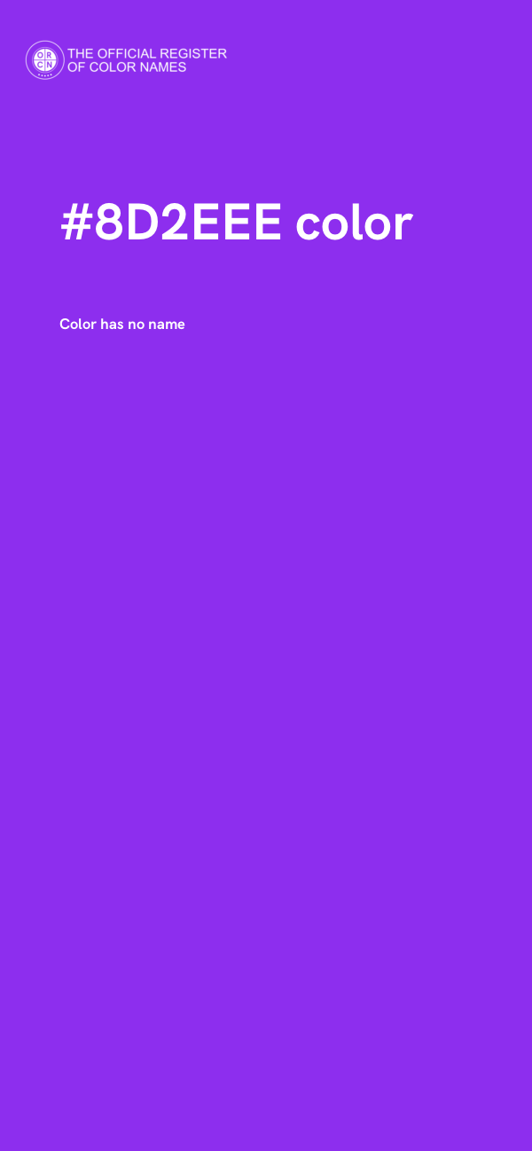 #8D2EEE color image