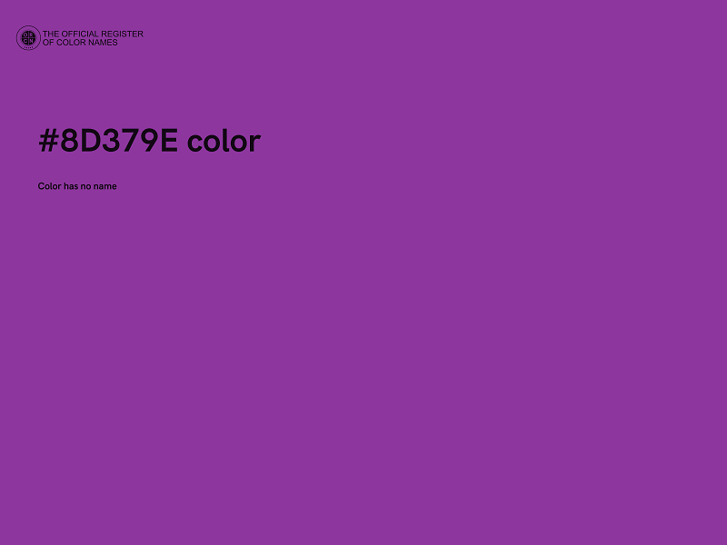 #8D379E color image