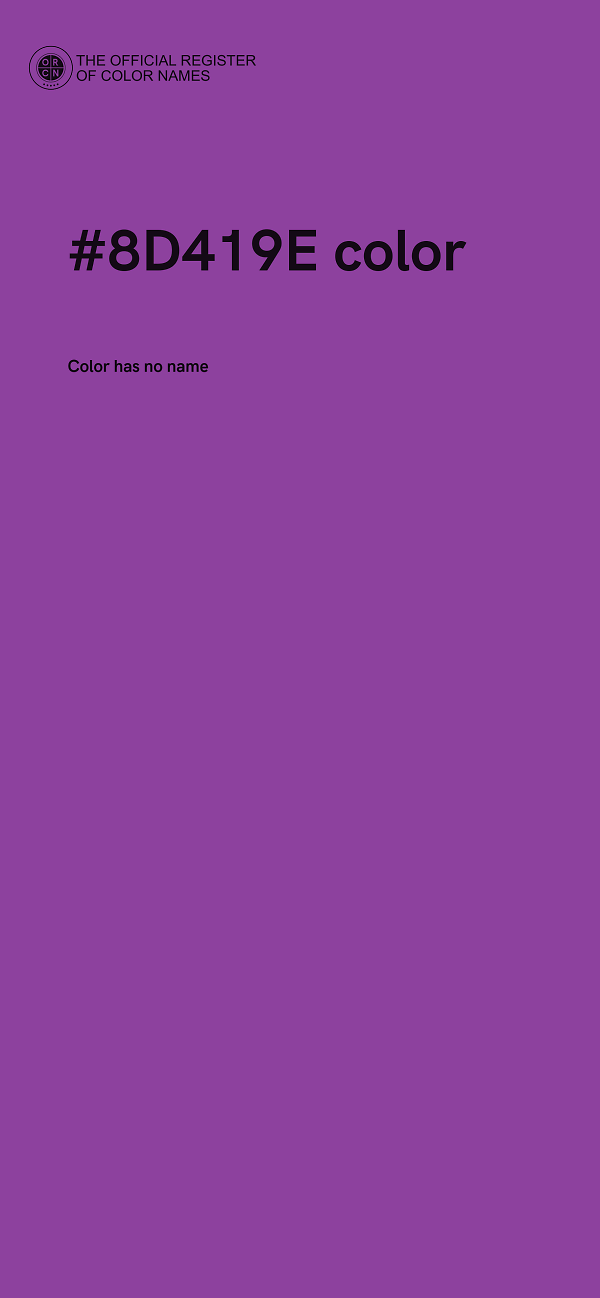 #8D419E color image