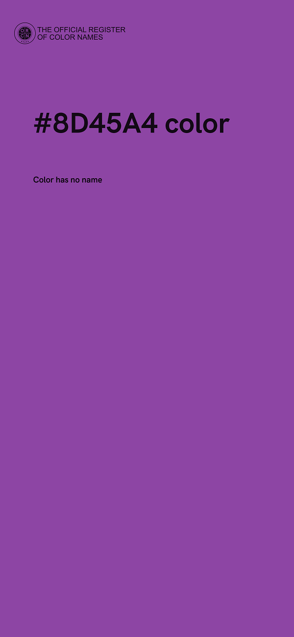#8D45A4 color image