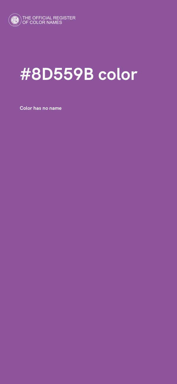 #8D559B color image