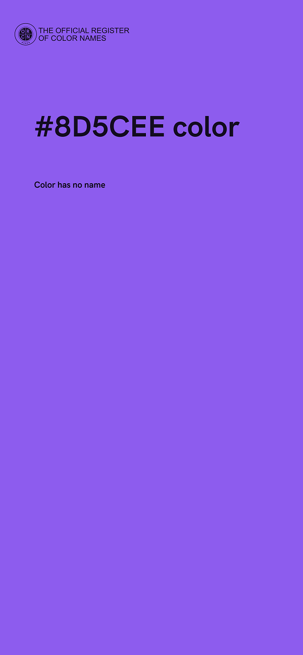 #8D5CEE color image
