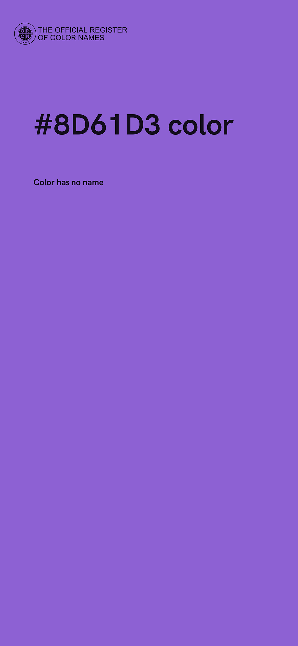 #8D61D3 color image