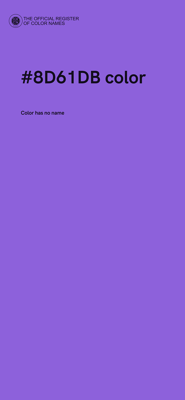#8D61DB color image