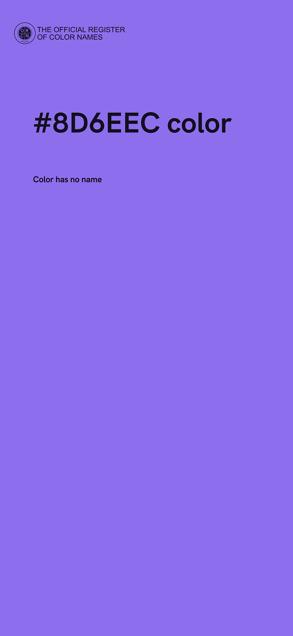 #8D6EEC color image