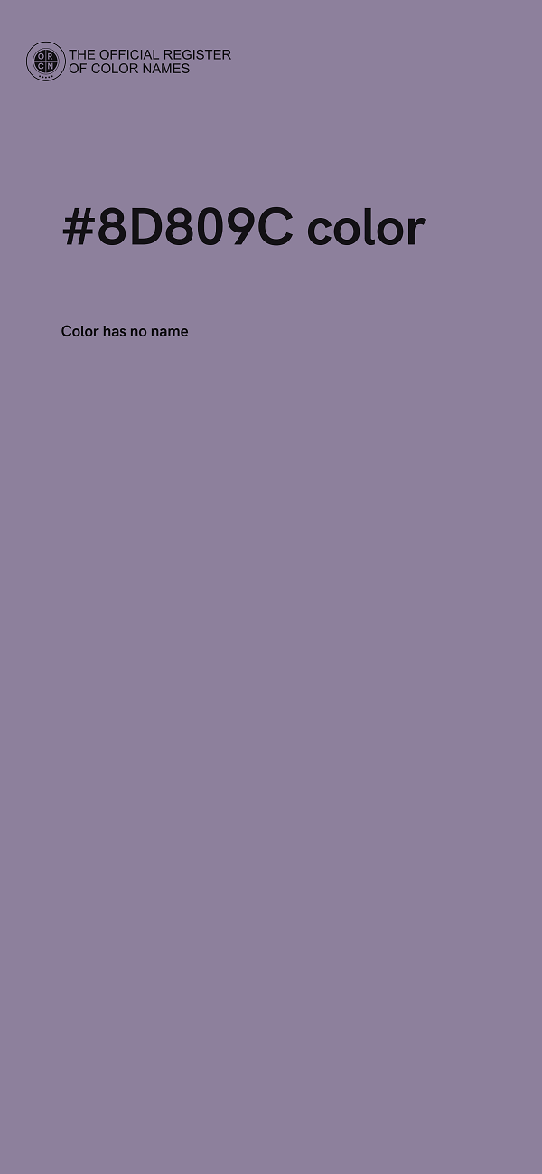 #8D809C color image