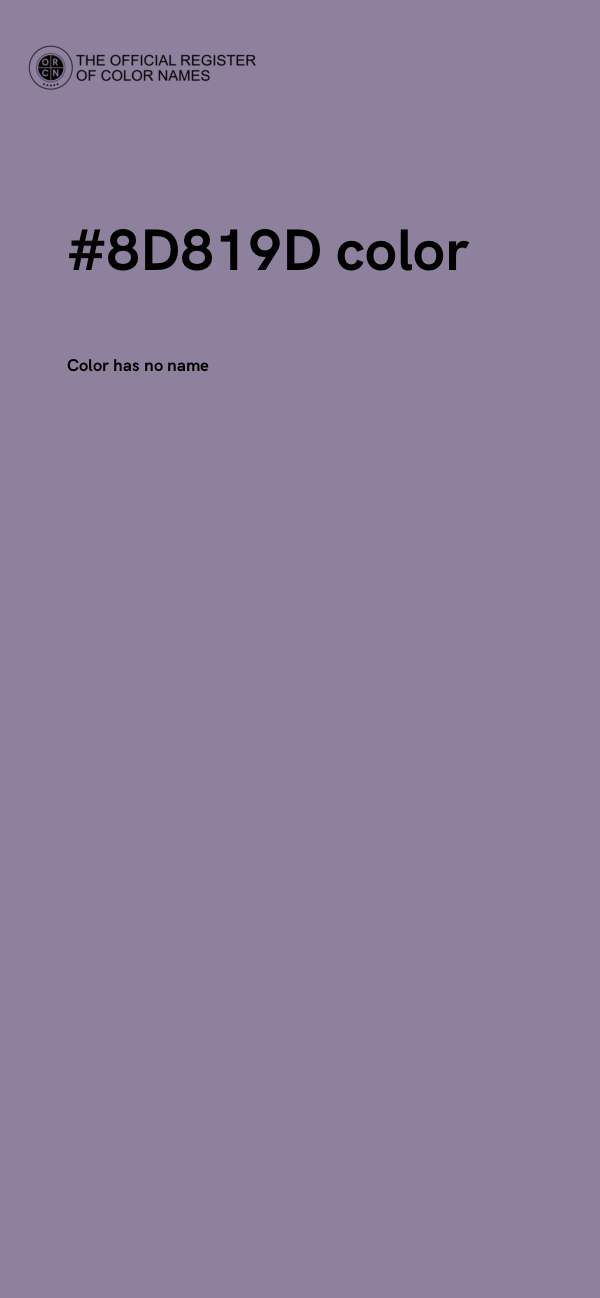 #8D819D color image