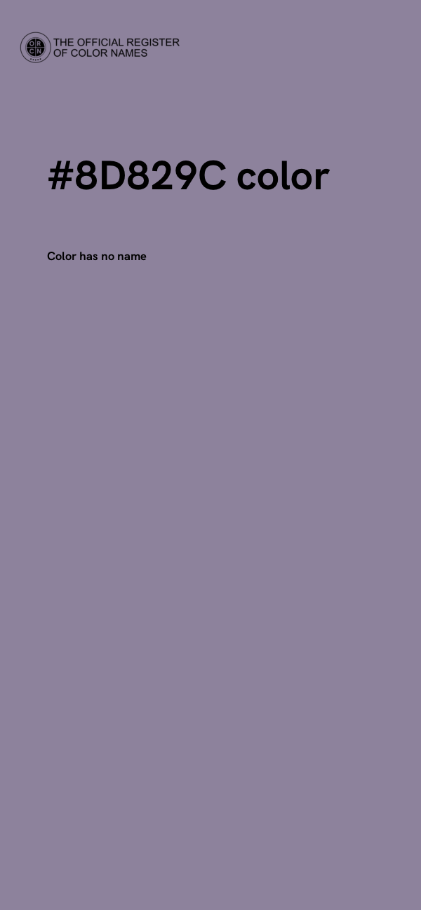 #8D829C color image
