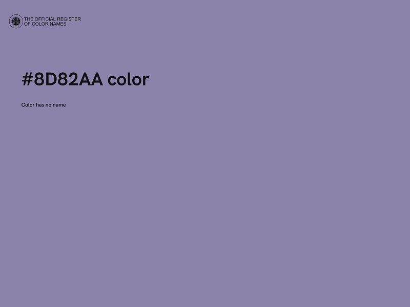 #8D82AA color image