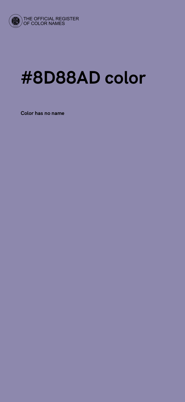 #8D88AD color image