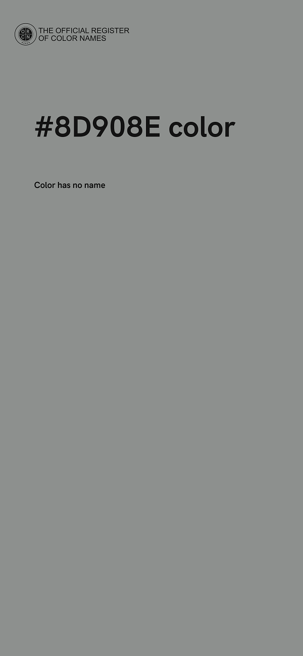 #8D908E color image