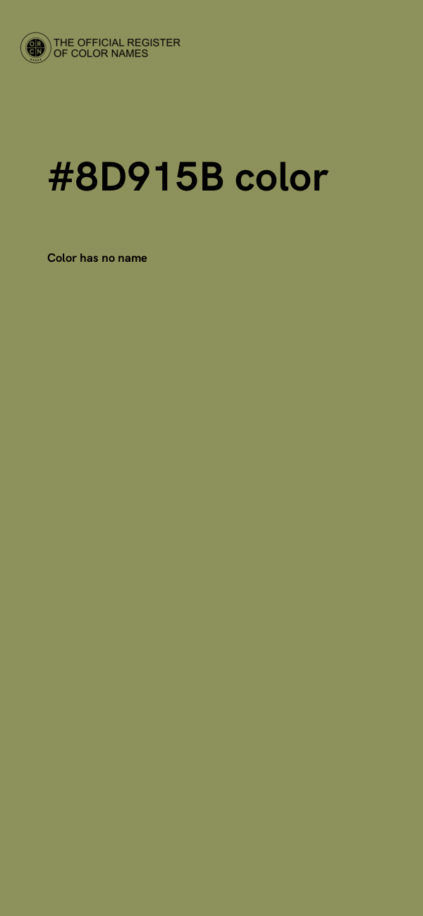 #8D915B color image