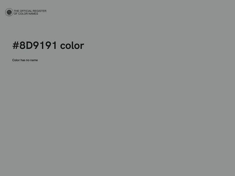#8D9191 color image