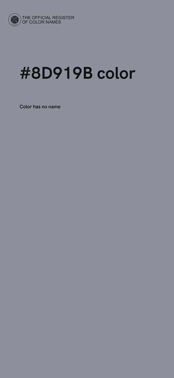 #8D919B color image