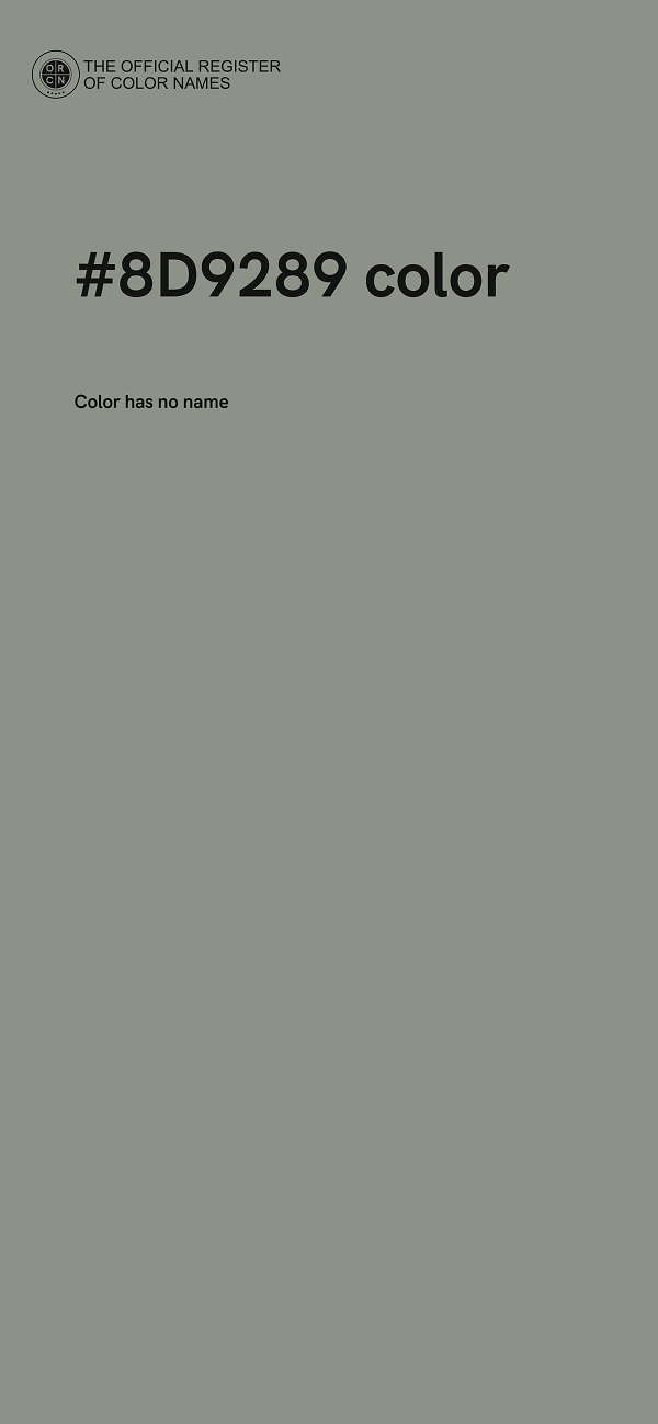 #8D9289 color image