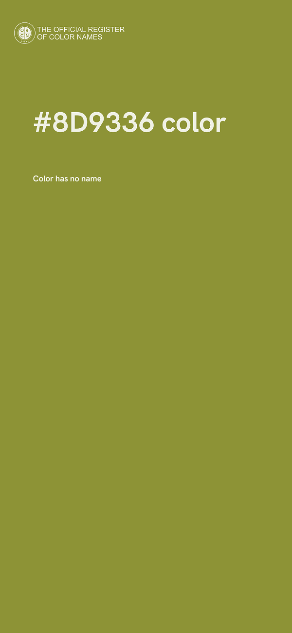 #8D9336 color image