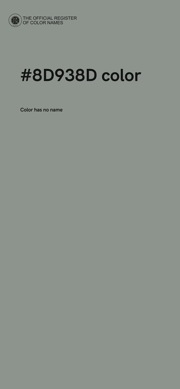#8D938D color image