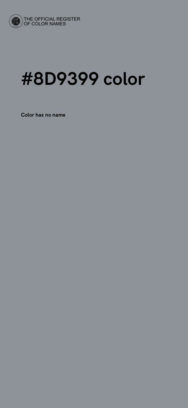 #8D9399 color image