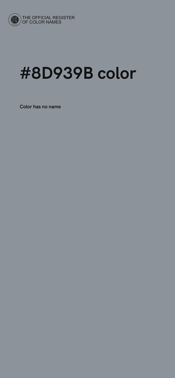 #8D939B color image