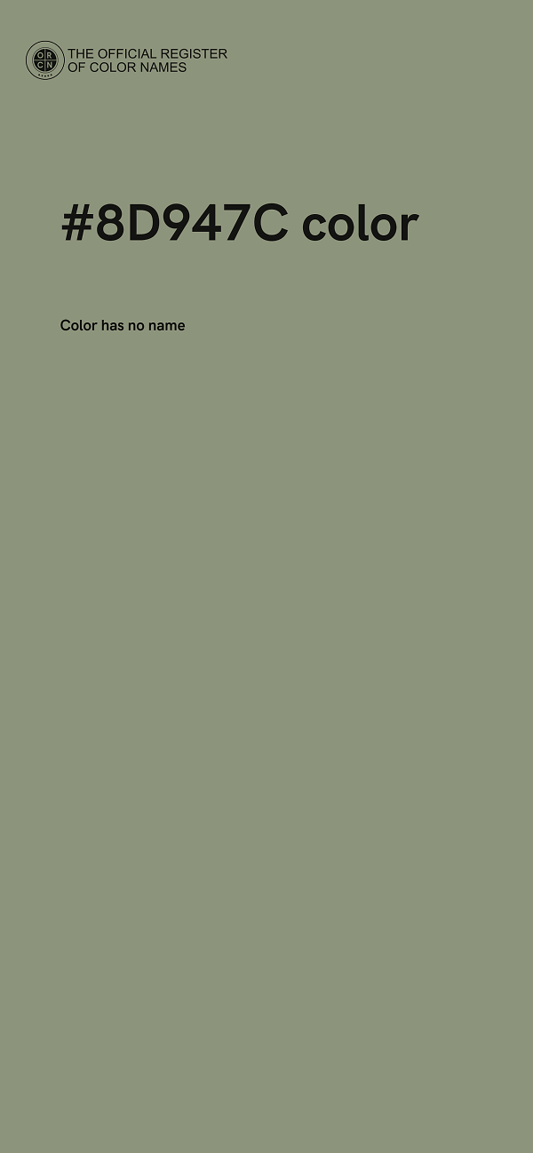 #8D947C color image