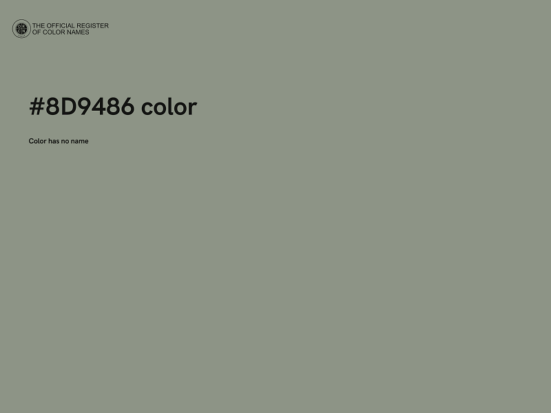 #8D9486 color image