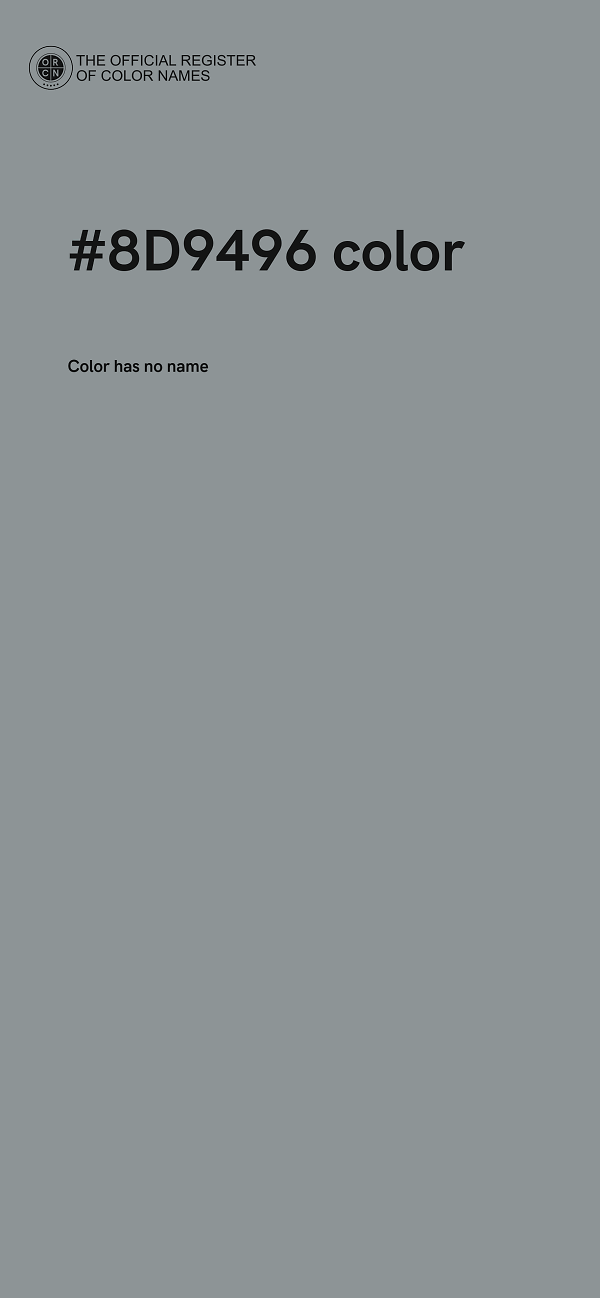 #8D9496 color image