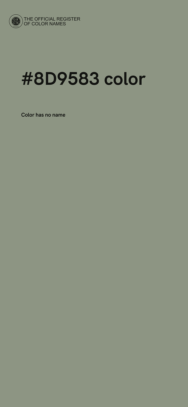 #8D9583 color image