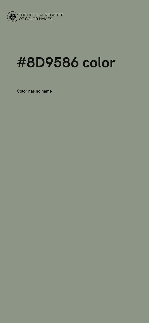 #8D9586 color image