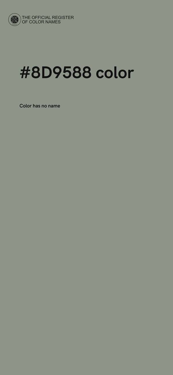#8D9588 color image